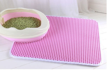 Waterproof Pet Cat Litter Mat - Orchid Unique 