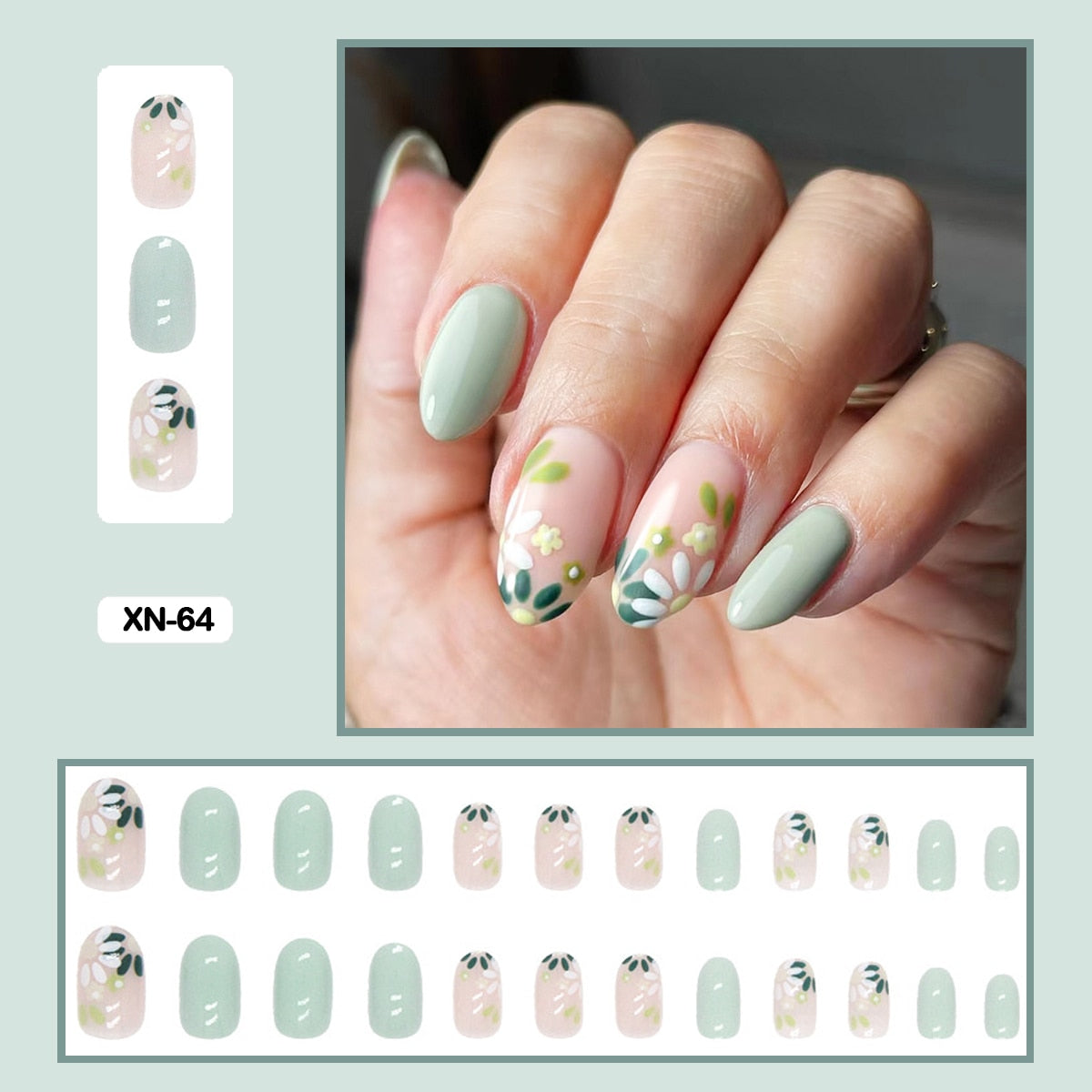 Fresh Summer Fairy Pattern Nail Art - Orchid Unique  Orchid Unique 