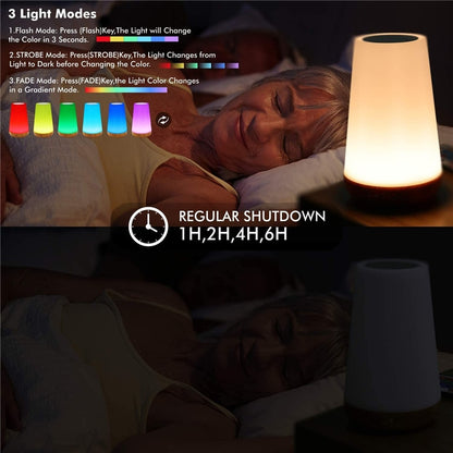 Table Sensor Control Colorful Lamp - Orchid Unique 