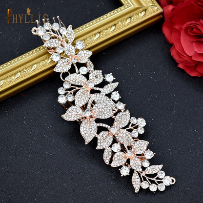 Crystal Bridal Hair Jewelry - Orchid Unique 