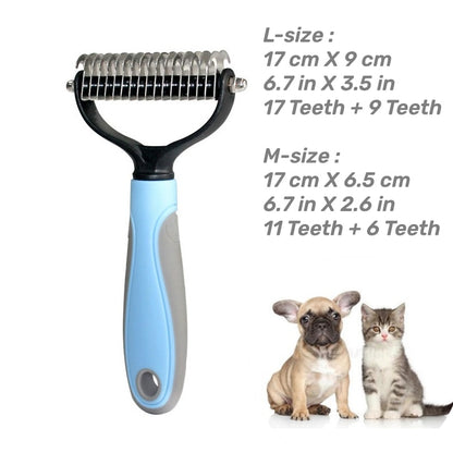 Professional Pet Deshedding Brush - Orchid Unique 