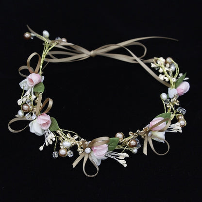 Spring Bohemian Pearl Crowns - Orchid Unique 