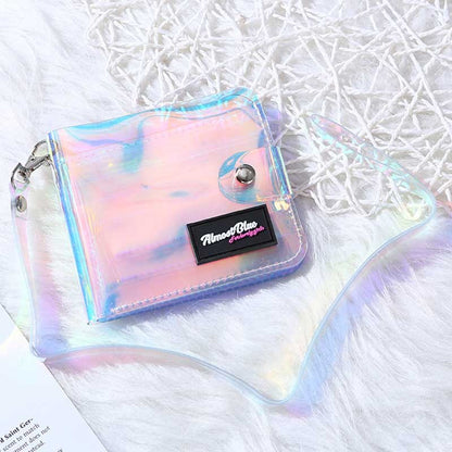 Transparent Waterproof Wallet - Orchid Unique 