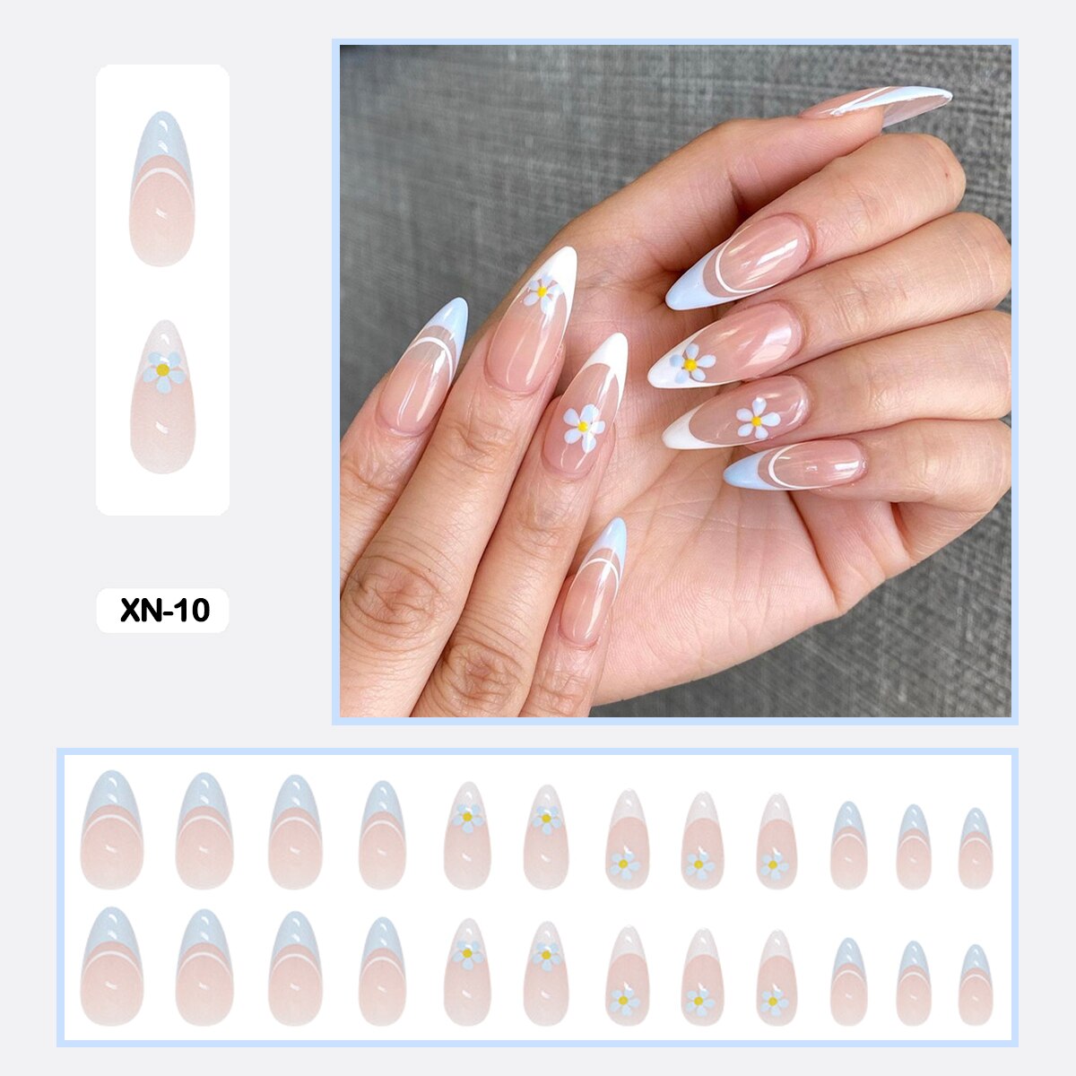 Fresh Summer Fairy Pattern Nail Art - Orchid Unique  Orchid Unique 