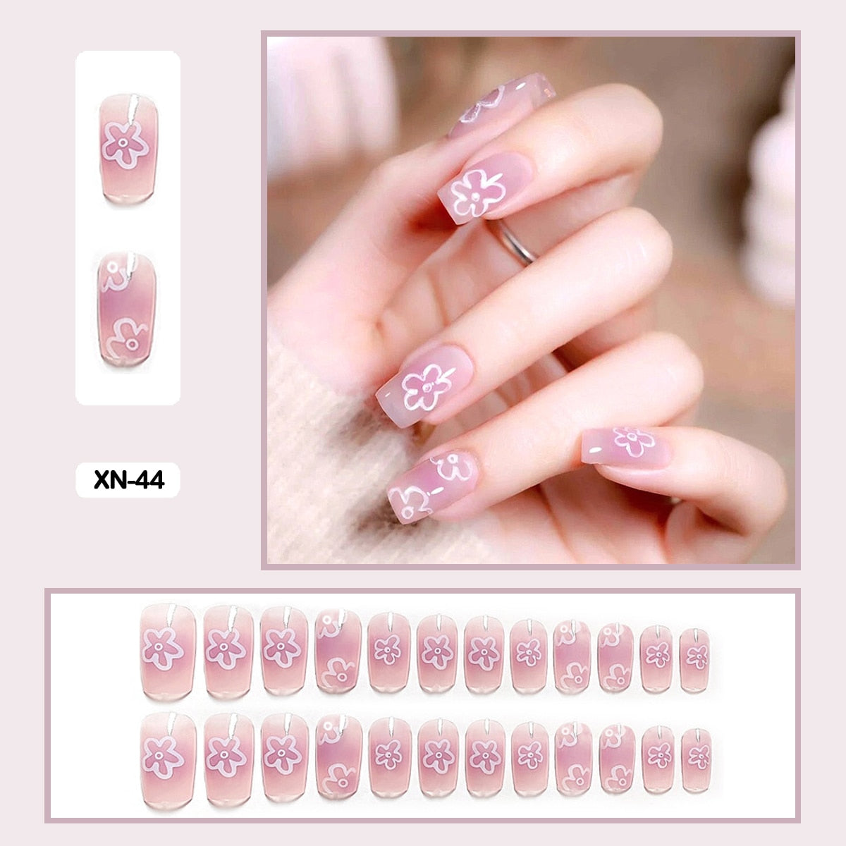 Fresh Summer Fairy Pattern Nail Art - Orchid Unique  Orchid Unique 