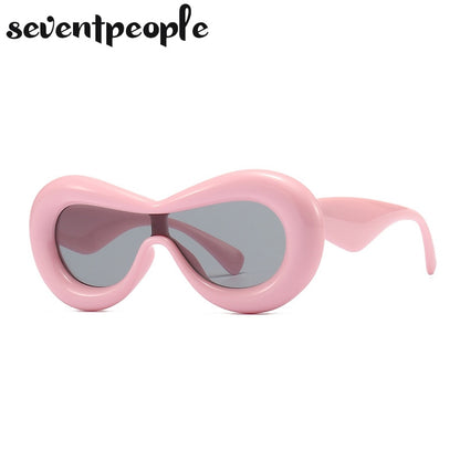 Fashion Cat Eye Sunglasses - Orchid Unique 