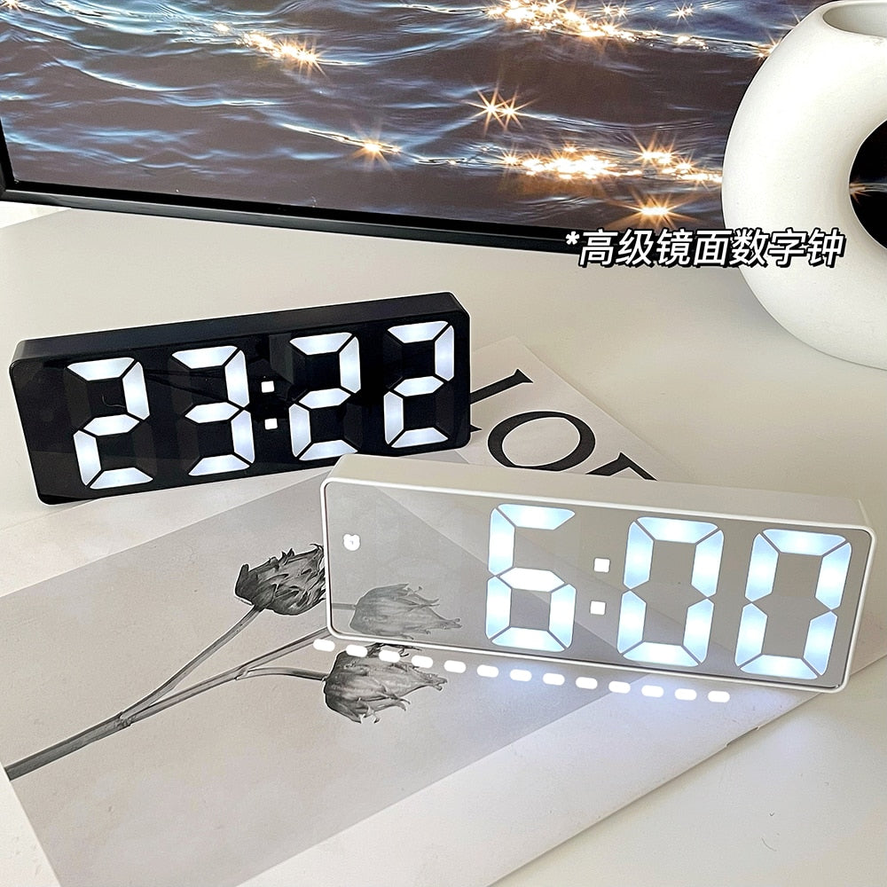 LED Bedside Smart Digital Alarm Clock - Orchid Unique 