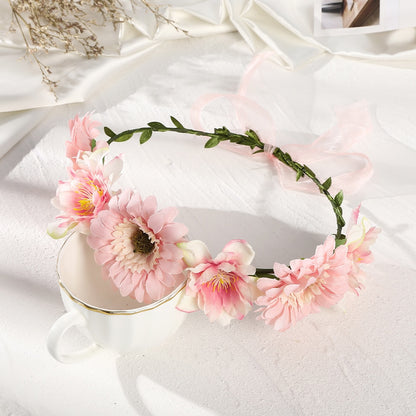 Molans Spring Bohemian Flower Crowns - Orchid Unique 