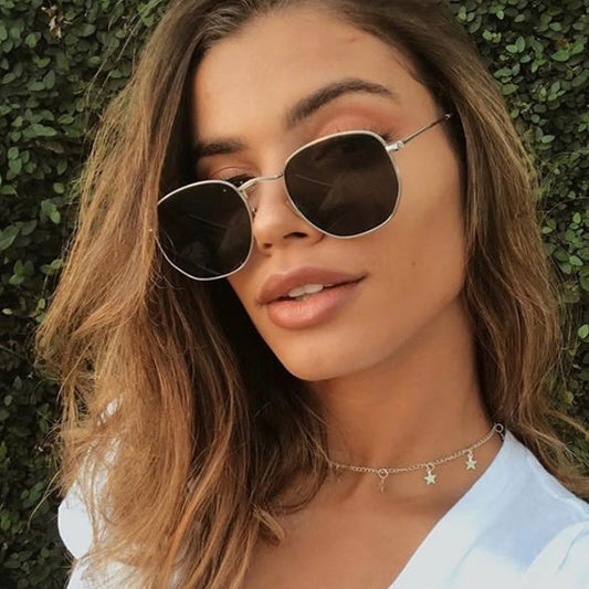 Hexagon Sunglasses - Orchid Unique