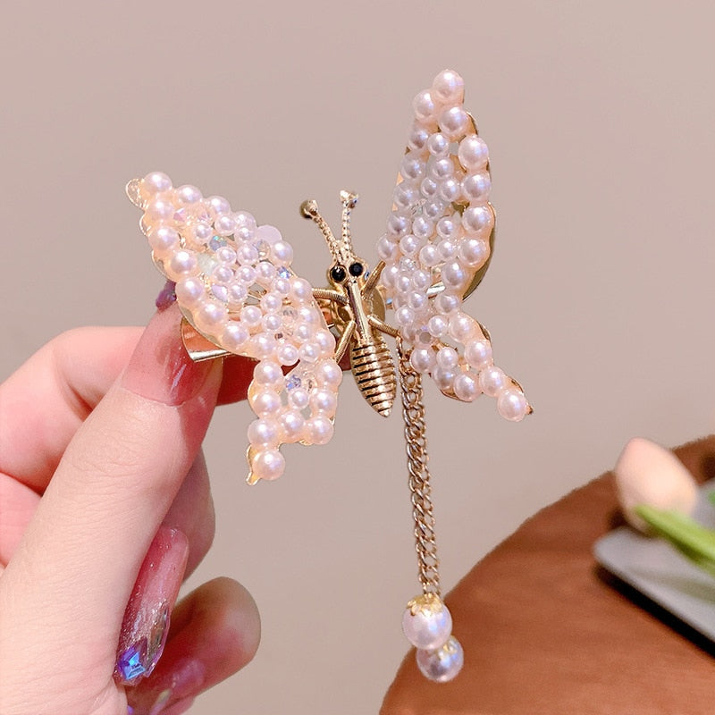 New Cute Moving Butterfly Hairpin - Orchid Unique  Orchid Unique 