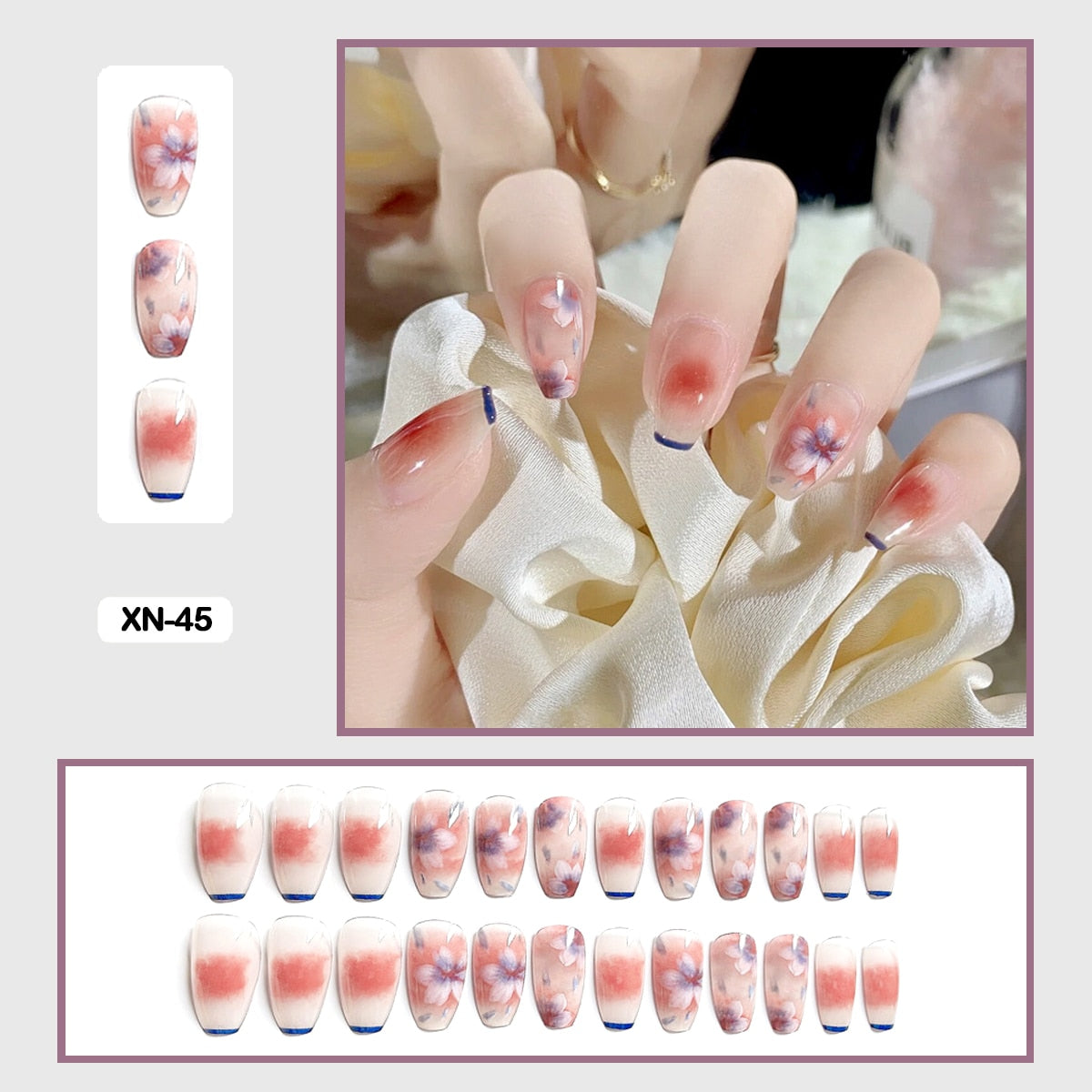 Fresh Summer Fairy Pattern Nail Art - Orchid Unique  Orchid Unique 