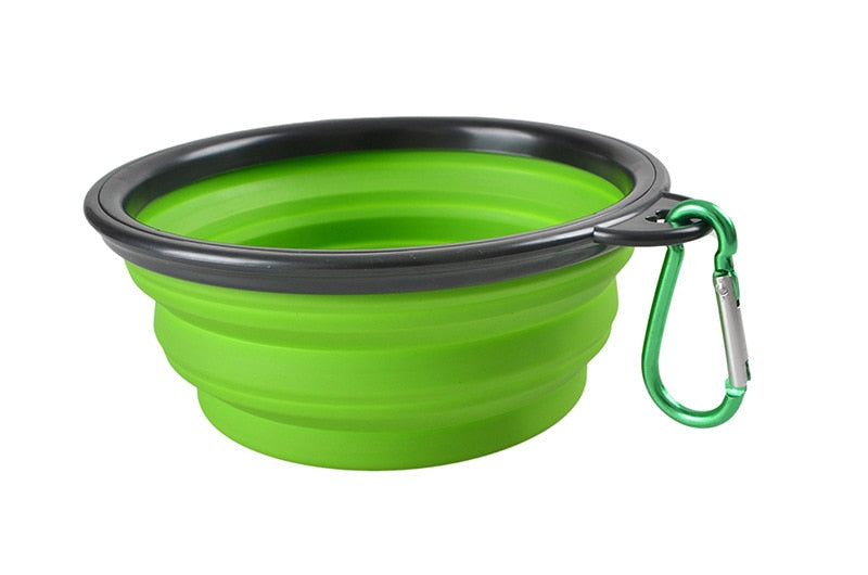 Collapsible Pet Folding Silicone Bowl - Orchid Unique 