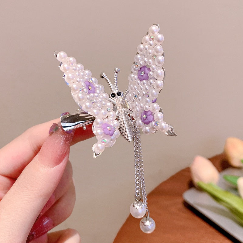 New Cute Moving Butterfly Hairpin - Orchid Unique  Orchid Unique 