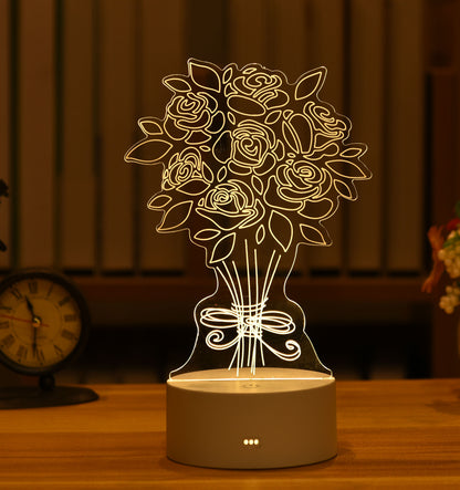 USB Led Night Light Message Board - Orchid Unique 