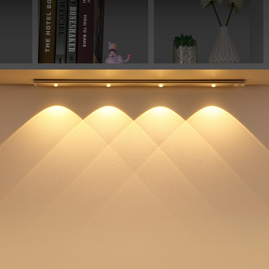 Ultra Thin LED Cabinet Light: Motion Sensor, USB Rechargeable - Orchid Unique  Orchid Unique 