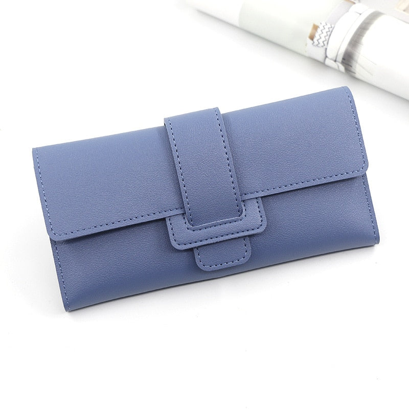 Long Hasp Fold-over Wallet - Orchid Unique  Orchid Unique 