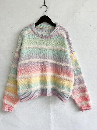 Fuzzy Cafe Ugly Christmas Sweater | Colorful & Cozy Knitwear | Orchid Unique