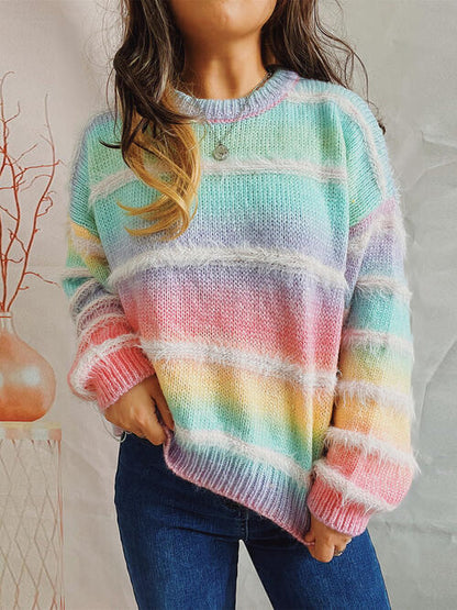 Fuzzy Cafe Ugly Christmas Sweater | Colorful & Cozy Knitwear | Orchid Unique